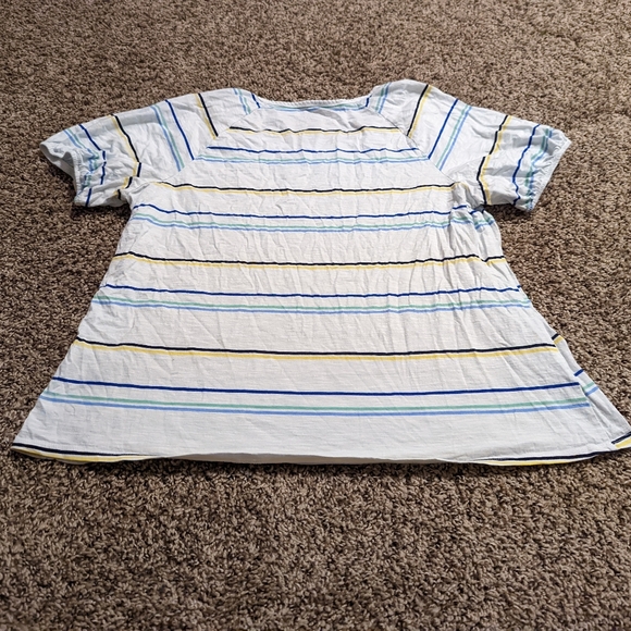 St John's bay women's 0x stripe tshirt - Picture 4 of 4